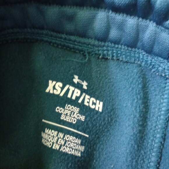 [Under Armour] Teal Mens XS Athletic Pants - Picture 2 of 4